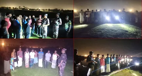 বিএসএফের ১০টি পুশইন চেষ্টা রুখে দিলো বিজিবি