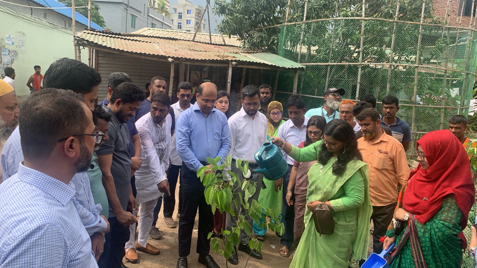 নারায়ণগঞ্জ সদরে ইউনিয়ন-ওয়ার্ড পর্যায়ে বৃক্ষরোপণ