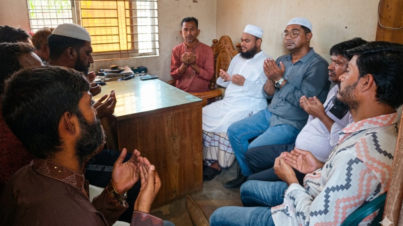 বিশ্ব আশেকে রাসুল  হযরত ওয়ায়েস করনী (রা:)  ফাউন্ডেশনের  উদ্যোগে পবিত্র মহরম উপলক্ষে মিলাদ ও দোয়া মাহফিল