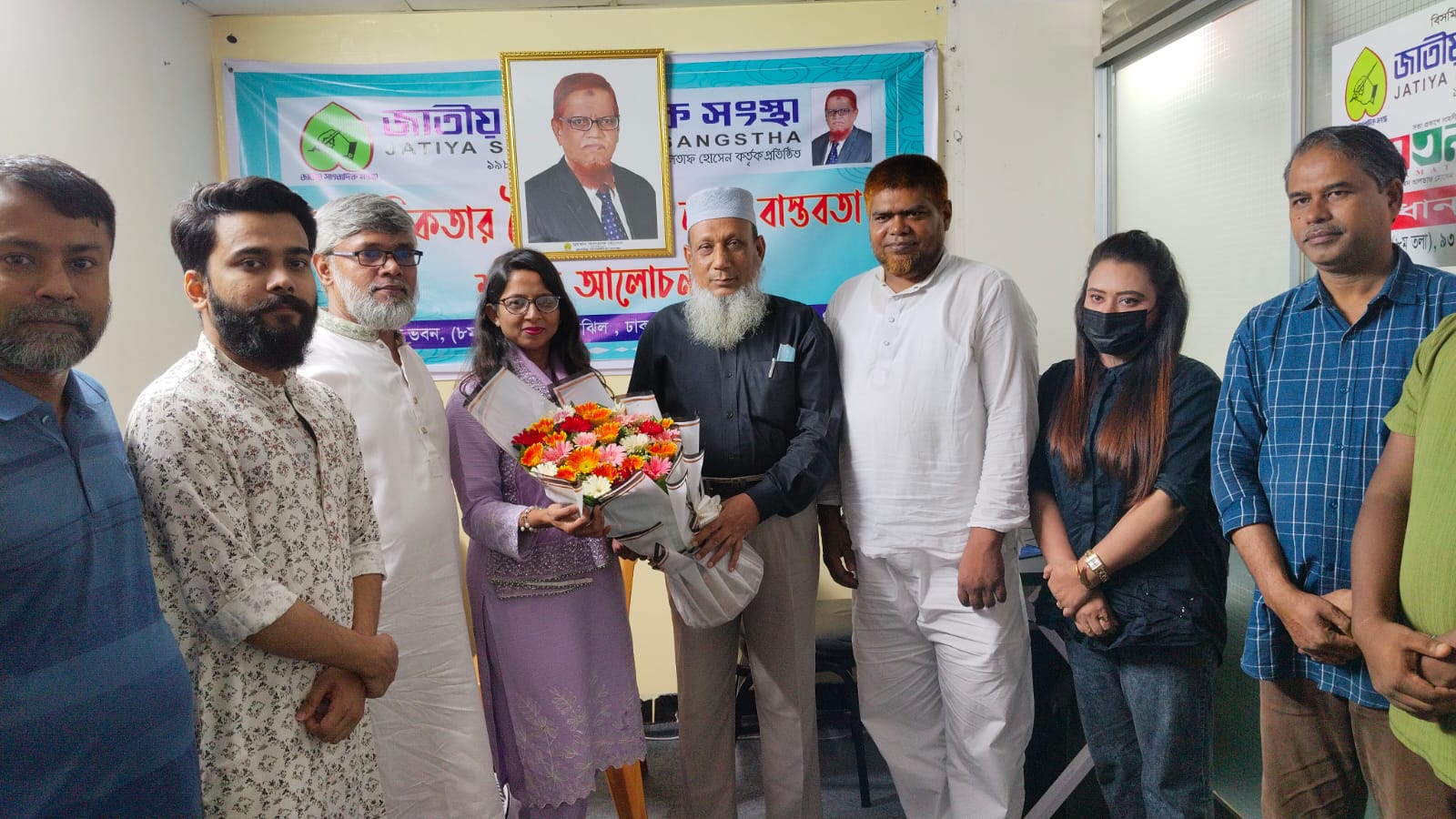 জাতীয় সাংবাদিক সংস্থার ভাইস প্রেসিডেন্ট হলেন অ্যাড. শাহানাজ জামান