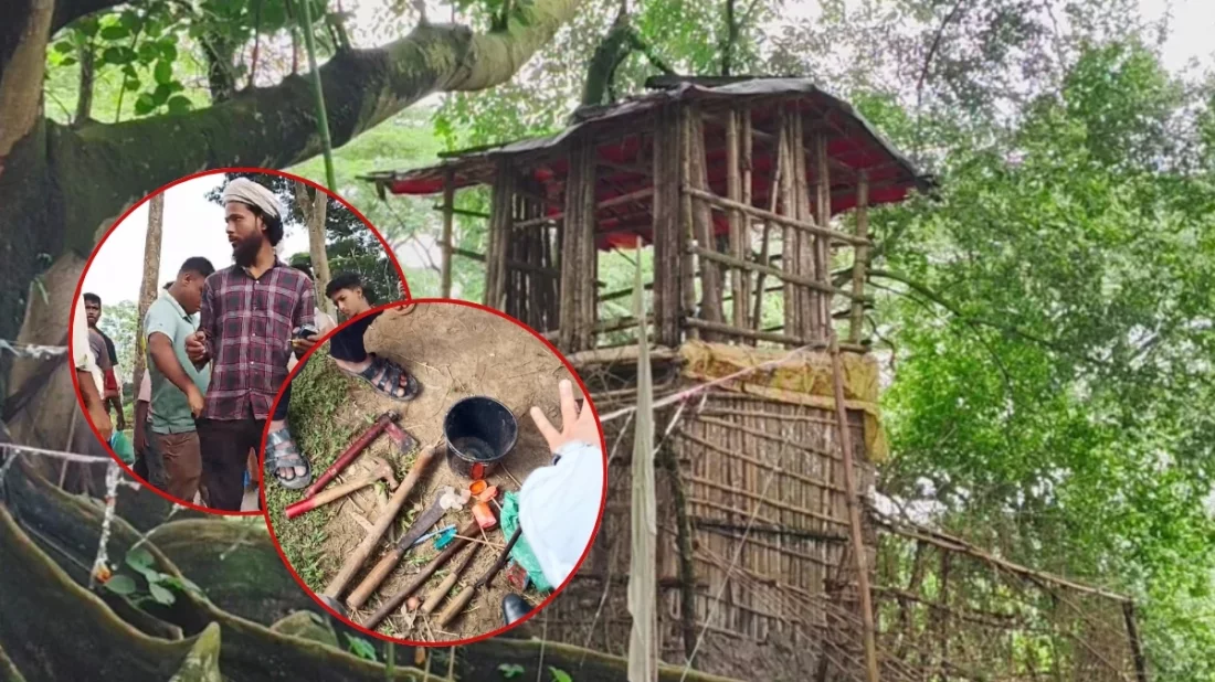 ‘অলির আদেশে’ গড়ে তোলা সুনামগঞ্জের সেই আস্তানায় অভিযান
