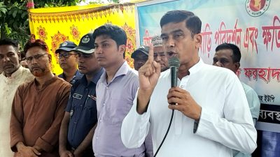 সরকারি সহায়তা বিতরণে স্বজনপ্রীতি নিষিদ্ধ: পানিসম্পদ প্রতিমন্ত্রী