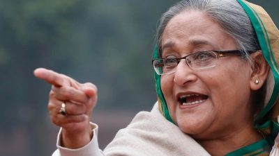 শেখ হাসিনাকে ভারত থেকে রাজনৈতিক কার্যক্রম পরিচালনার অনুমতি দেওয়া হয়নি