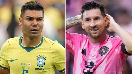 কাসেমিরো: মেসি ফুটবলের ঈশ্বর, তার সঙ্গে খেলতে পারা বিশেষ সম্মান