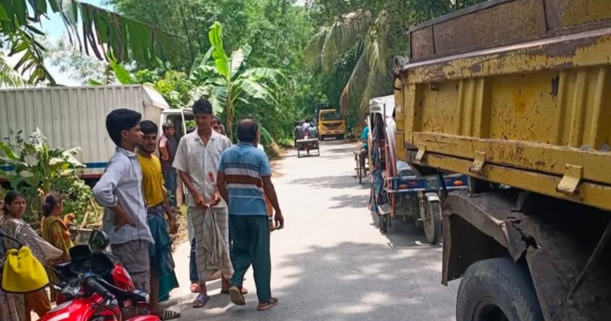 মাদারীপুরে সড়ক দুর্ঘটনায় চাচি ও ভাতিজির মৃত্যু