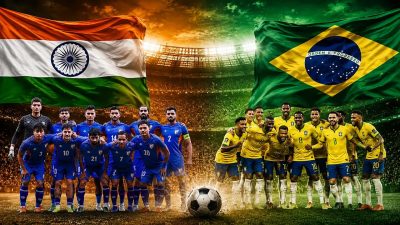 কলকাতায় ব্রাজিলের বিপক্ষে খেলবে ভারত, ম্যাচের তারিখ ঘোষণা