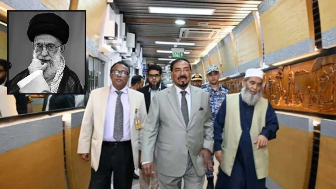 খামেনির জানাজায় অংশ নিতে ইরানের উদ্দেশে ঢাকা ছাড়লেন স্পিকার