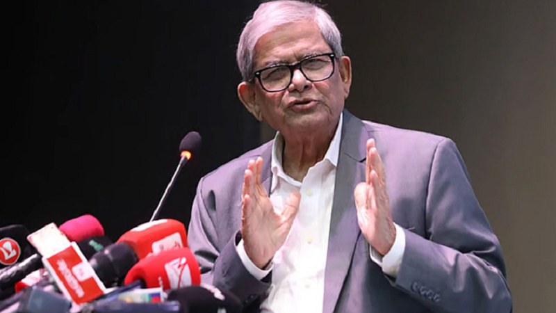 ধর্মের নামে বিভাজনের রাজনীতি গ্রহণযোগ্য নয়: মির্জা ফখরুল