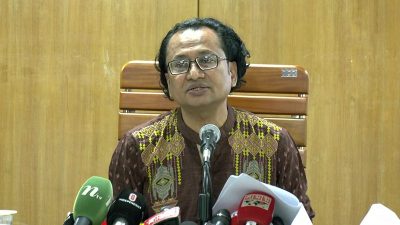 আওয়ামী লীগ বিচারে নিষিদ্ধ না হলে রাজনৈতিক কর্মকাণ্ড চালাতে পারবে: ডা. জাহেদ