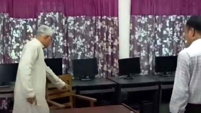 রংপুর সমাজসেবা কার্যালয়ের পরিদর্শনে ক্ষুব্ধ মন্ত্রী জাহিদ হোসেন