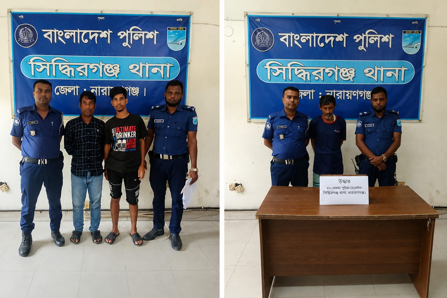 সিদ্ধিরগঞ্জে মাদক ব্যবসায়ীসহ গ্রেফতার ৩ জন