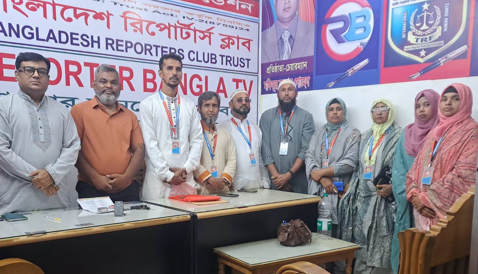 মানবাধিকার ফাউন্ডেশন কেন্দ্রীয় নেতৃবৃন্দের সাথে টংগীবাড়ী উপজেলা কমিটির সৌজন্য সাক্ষাৎ