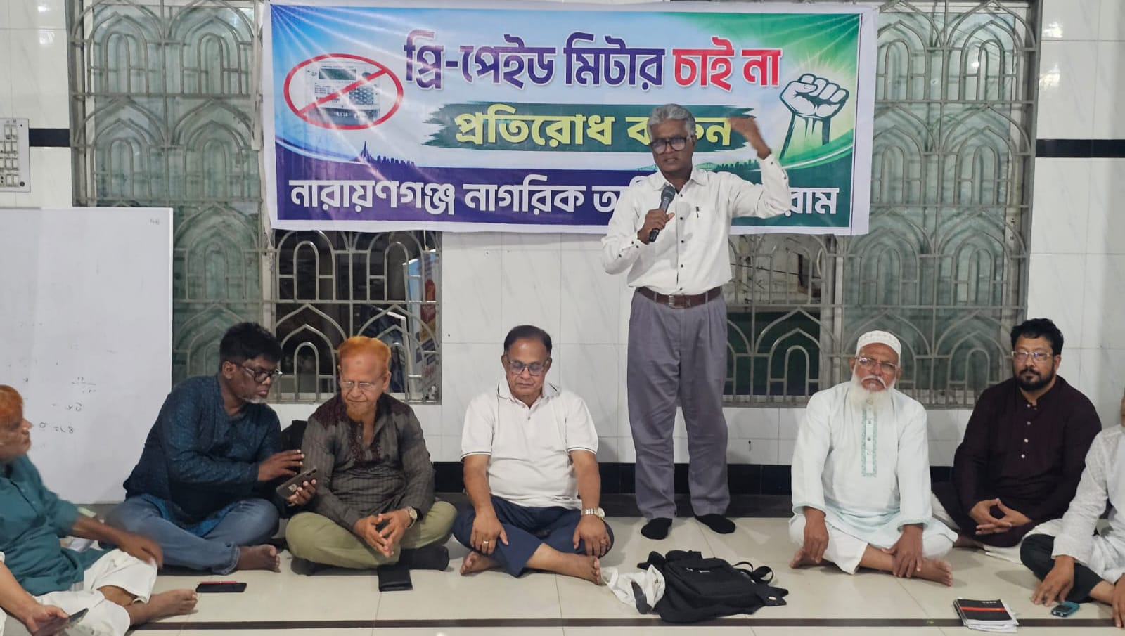 জেলে যেতে হলে যাবো তবুও প্রিপেইড মিটার লাগাতে পারবেননা : এডভোকেট মাহাবুবুর রহমান মাসুম