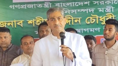 মাদক বিরোধী কঠোর পদক্ষেপ ও নারীর উন্নয়নে ফ্যামিলি কার্ডের ভূমিকা: পানিসম্পদ মন্ত্রী