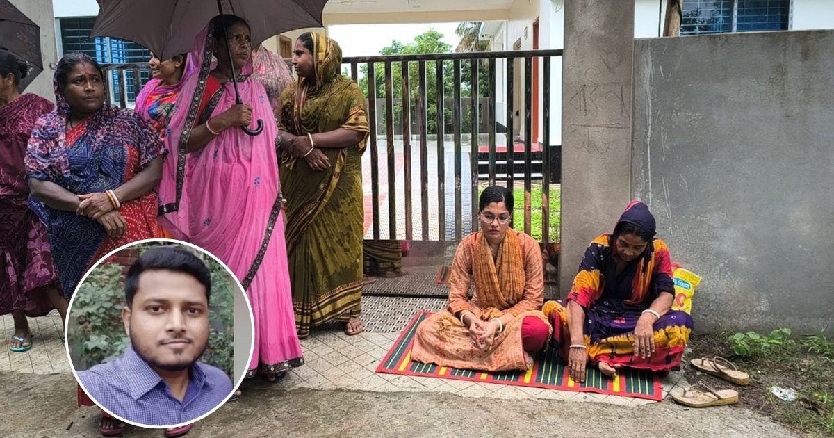 বাগেরহাটে চিকিৎসক স্ত্রীর অনশন, স্বামীর বিরুদ্ধে পরকীয়ার অভিযোগ