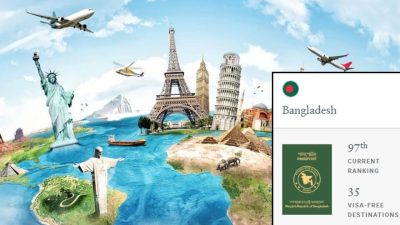 অন-অ্যারাইভাল ভিসায় ৩৫ দেশে যেতে পারবে বাংলাদেশিরা