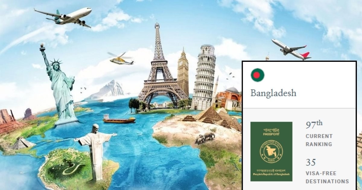 অন-অ্যারাইভাল ভিসায় ৩৫ দেশে যেতে পারবে বাংলাদেশিরা