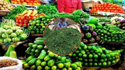 রাজধানীর কাঁচাবাজারে সবজির দাম বেড়ে ১০০ টাকার ওপরে
