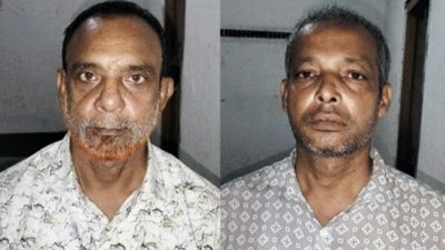 ধুনটে আওয়ামী লীগের ২ নেতাকর্মী গ্রেপ্তার