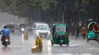 রাজধানীতে বৃষ্টির পূর্বাভাস, ৯ অঞ্চলে ঝড়-বজ্রবৃষ্টির সতর্কতা