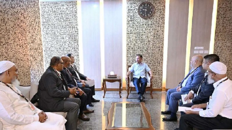 প্রধানমন্ত্রীকে টেক্সটাইল মিলস অ্যাসোসিয়েশনের নেতাদের সাক্ষাৎ