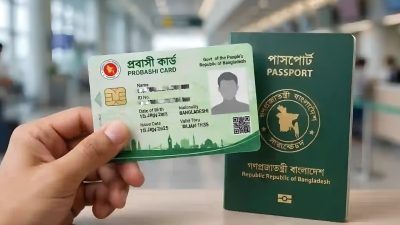 আগস্টে চালু হচ্ছে ‘প্রবাসী কার্ড’, অগ্রাধিকার পাবেন বিএমইটি নিবন্ধিত প্রবাসীরা