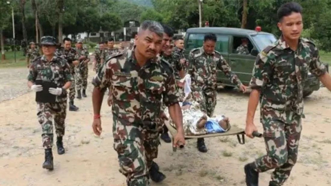 নেপালে বন্যায় উদ্ধারকাজে ২ হাজার সেনা মোতায়েন