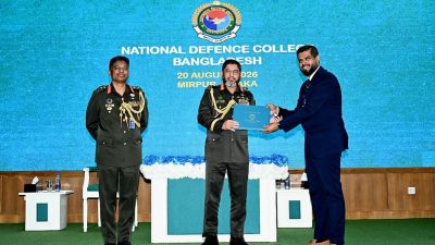 ন্যাশনাল ডিফেন্স কলেজের ক্যাপস্টোন কোর্সের সমাপ্তি অনুষ্ঠান অনুষ্ঠিত