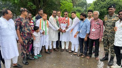 ভারতের স্বাধীনতা দিবসে ভোমরা স্থলবন্দরে ব্যবসায়ীদের মিলনমেলা