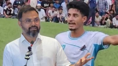 খেপ খেলায় ফুটবলারদের নিয়ে ক্ষুব্ধ ক্রীড়া প্রতিমন্ত্রী