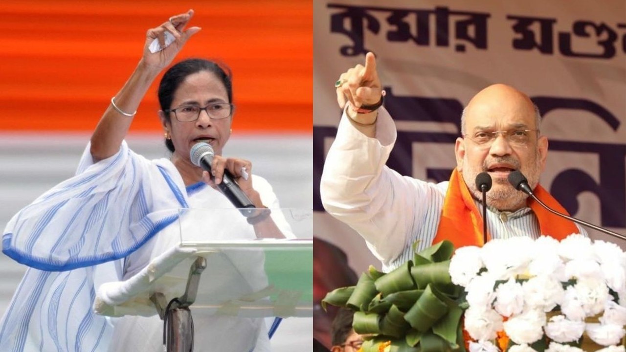 সীমান্তরক্ষী বাহিনীকে জমি বরাদ্দে মমতার বিরুদ্ধে অভিযোগ তুললেন অমিত শাহ