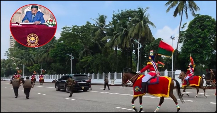 বঙ্গভবন থেকে বিদায় নিলেন অস্থায়ী রাষ্ট্রপতি হাফিজ উদ্দিন