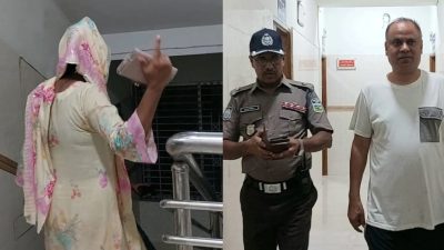 শেরপুরে পাসপোর্ট অফিসের সহকারী পরিচালক ও নারী আটক