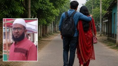 স্ত্রী পালিয়ে যাওয়ার ঘটনায় আগুনে দগ্ধ যুবকের মৃত্যু