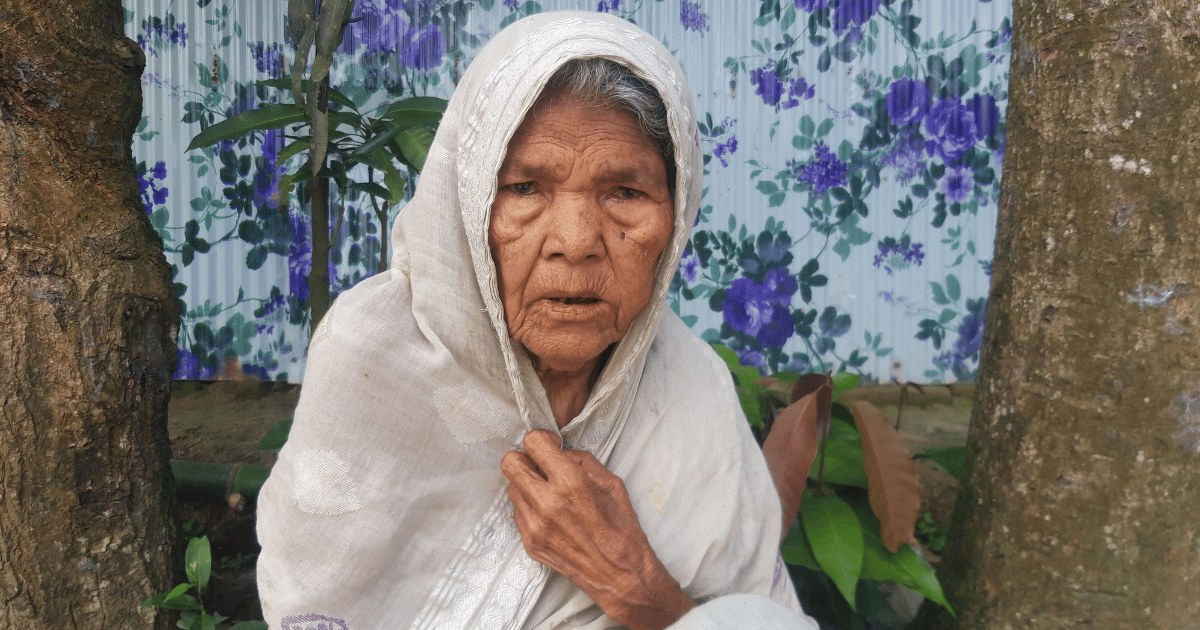 ৭৮ বছর বয়সী বোচন বিয়া এখনও পাননি বিধবা ভাতার কার্ড
