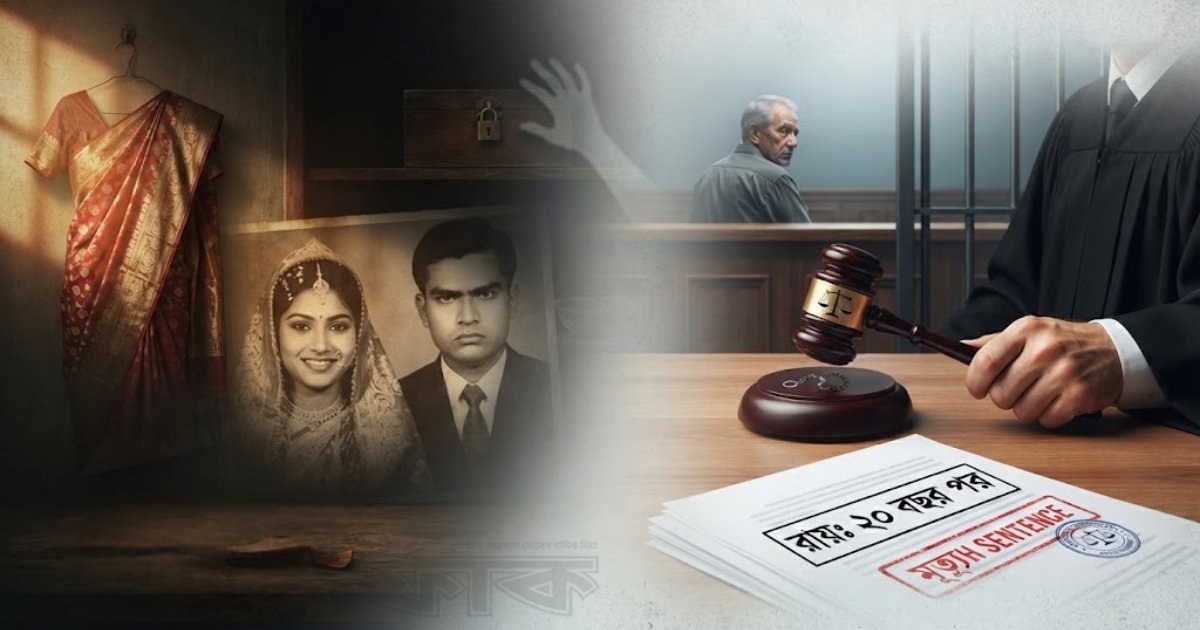 যৌতুকের জন্য স্ত্রীকে হত্যা, ২০ বছর পর স্বামীর মৃত্যুদণ্ড