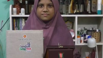 সাতক্ষীরার জারিন সুবহ্ জাতীয় প্রাথমিক শিক্ষা পদক প্রতিযোগিতায় চিত্রাঙ্কনে প্রথম স্থান অর্জন