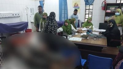 সৈয়দপুরে রেললাইনের পাশে গলাকাটা যুবক উদ্ধার, হাসপাতালে ভর্তি