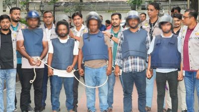 উত্তরা এলাকায় পাম্প ছিনতাইয়ের ঘটনায় ১২ লাখ টাকা উদ্ধার, ৮ জন জড়িত