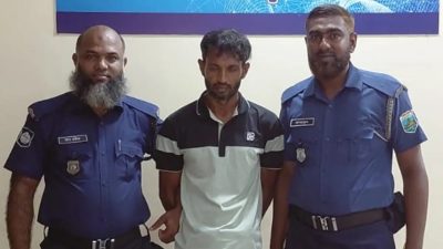 ইয়াবাসহ যুবলীগ নেতা রাজু ইসলাম গ্রেপ্তার