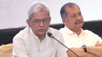 মির্জা ফখরুল: আওয়ামী লীগের সঙ্গে গণতন্ত্রের সম্পর্ক নেই