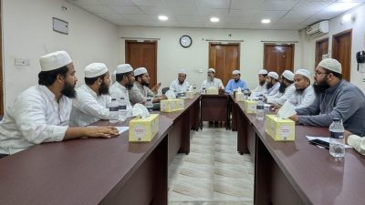আল-হাইআতুল উলয়ার গণমাধ্যমকর্মীদের সঙ্গে চা-চক্র ও মতবিনিময়