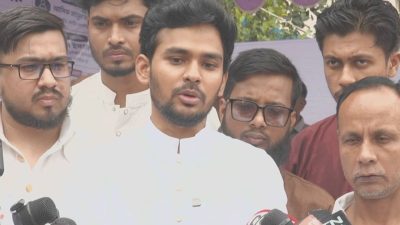 শেখ হাসিনাকে রাজনৈতিক বক্তব্য দিলে ভারত ইন্ধন দিচ্ছে: এনসিপি মুখপাত্রের মন্তব্য