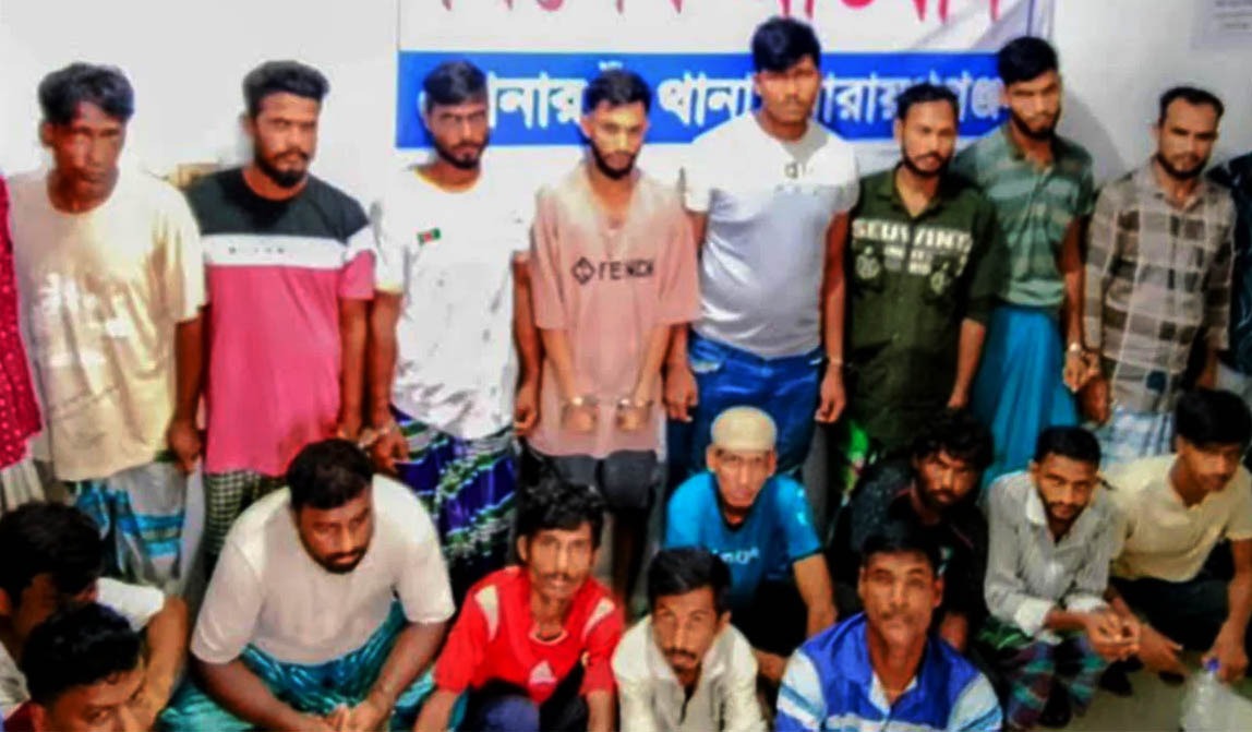 সোনারগাঁও থানা পুলিশ তৎপর বিভিন্ন অপরাধে গ্রেফতার-২৪