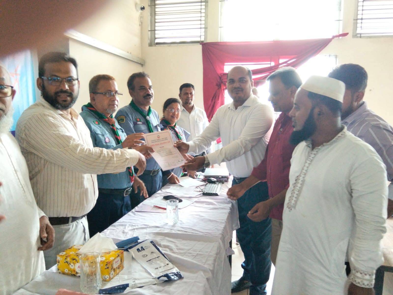আড়াইহাজারে স্কাউটিং বিষয়ক ওরিয়েন্টেশন কোর্স অনুষ্ঠিত