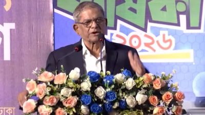 দেশকে অস্থির করার চেষ্টা করছে একটি মহল: মির্জা ফখরুল