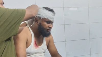 নড়াইলে মাদক বিরোধী অভিযানে পুলিশের মাথা ফাটিয়ে দিল মাদক ব্যবসায়ীরা