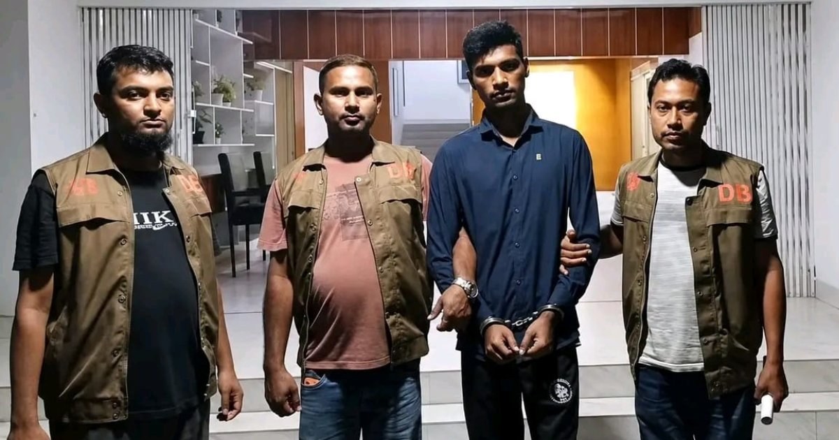 জামালপুরে যুবক গ্রেপ্তার, ভারতীয় প্রেমিকার গোপন ছবি ফাঁসের অভিযোগ