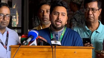 নতুন রাষ্ট্রপতি নির্বাচন ফ্যাসিবাদী ব্যবস্থার মধ্যে: নাহিদ ইসলাম