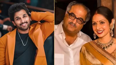 আল্লু আর্জুনের শৈশবের ক্রাশ শ্রীদেবী: বিয়ের দিন কান্নার কাহিনি